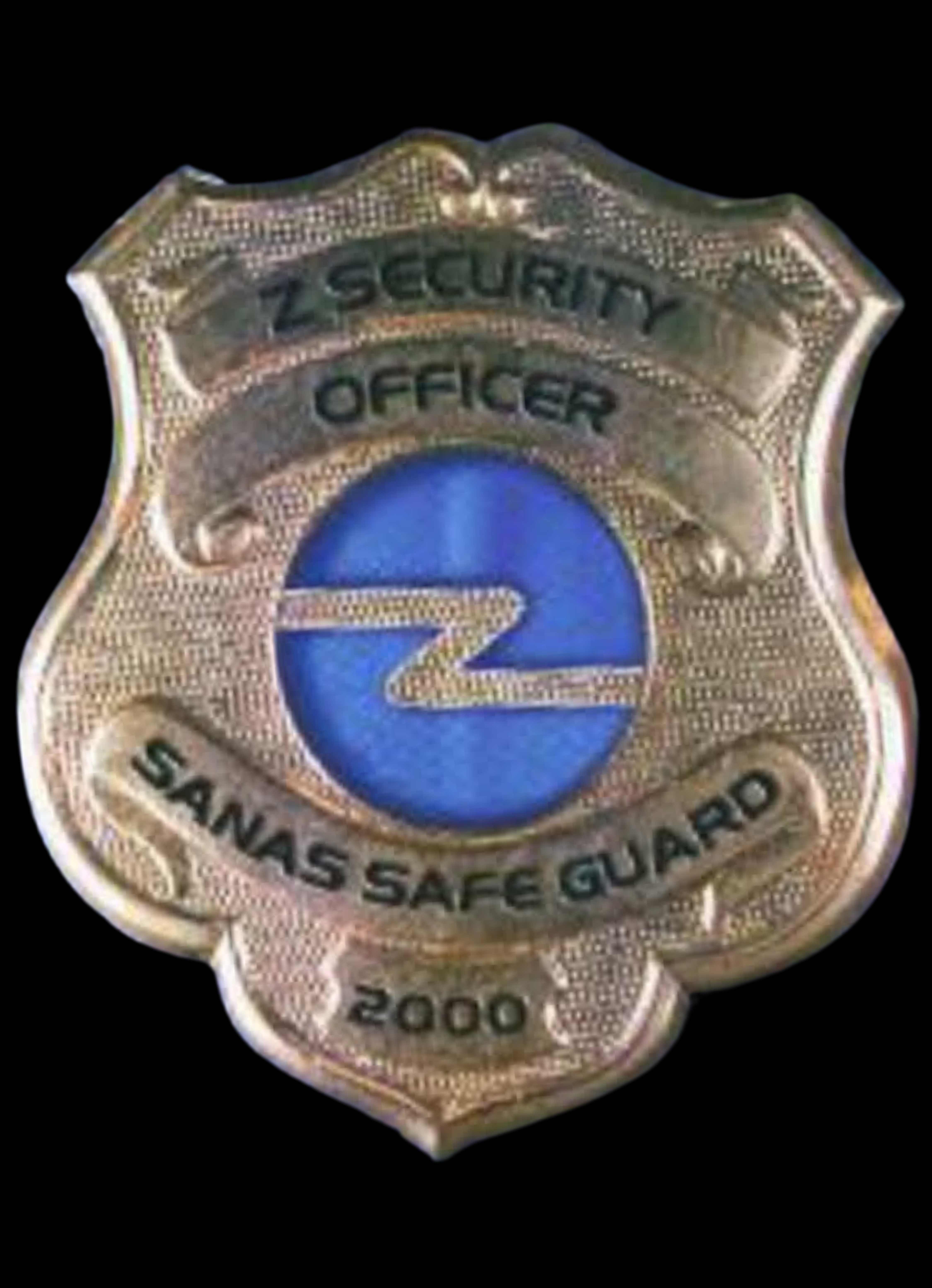 SANAS SAFE GUARD Security Badge